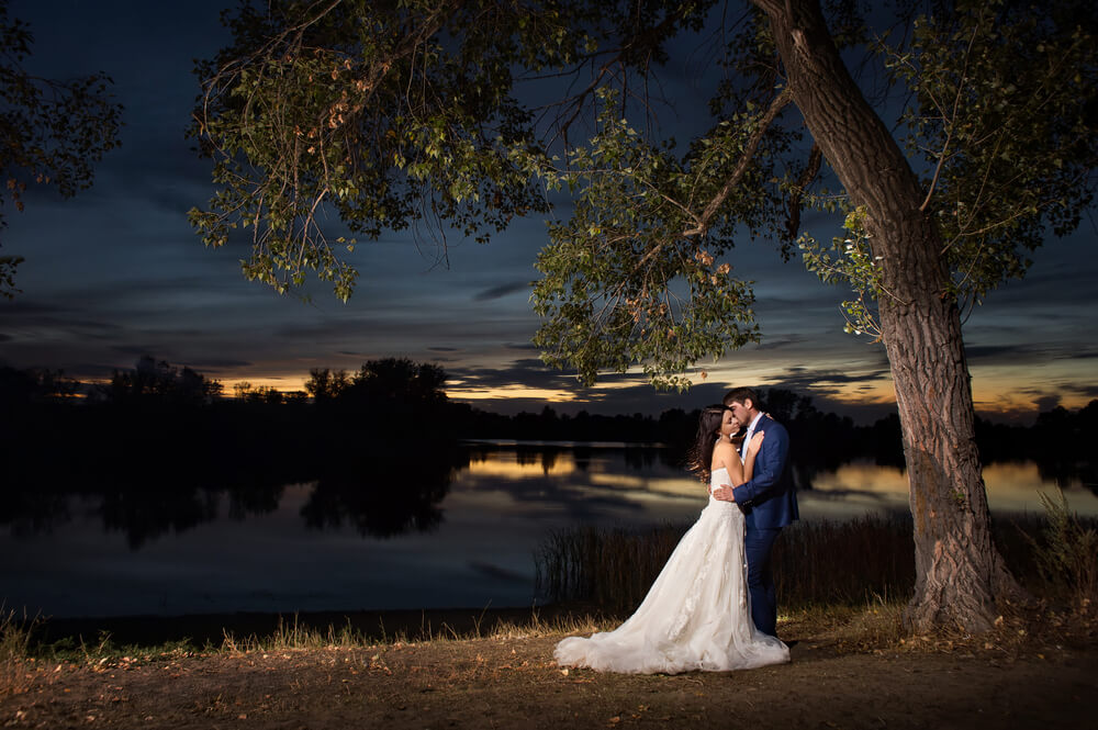 Elegant indoor wedding